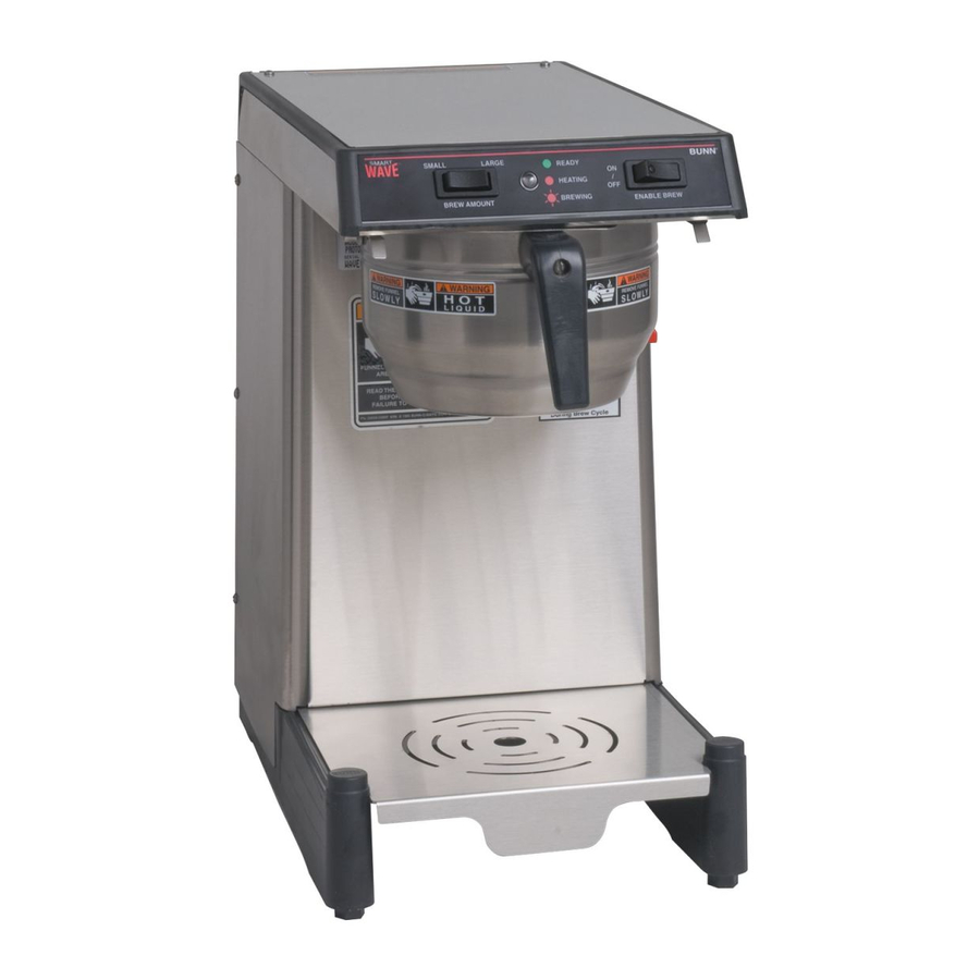 Bunn Smart Wave Series Installation & Operating Manual