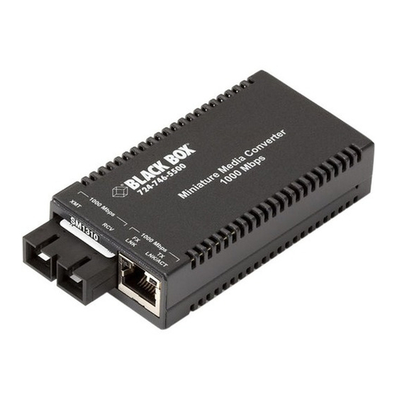Black Box LGC010A User Manual