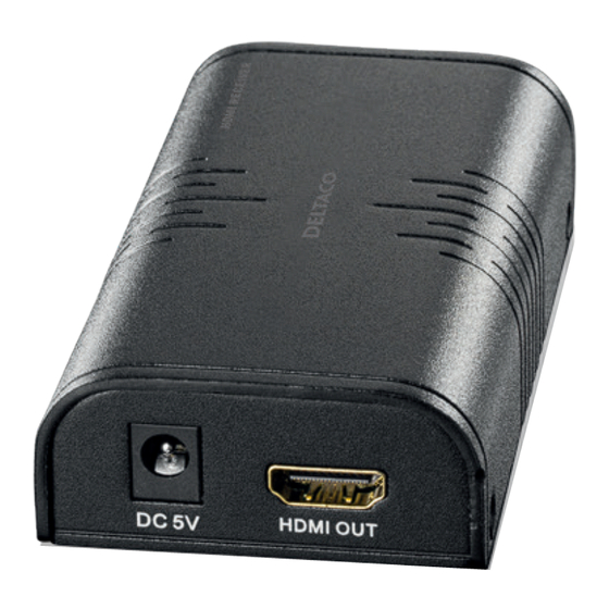 Deltaco HDMI-221 User Manual