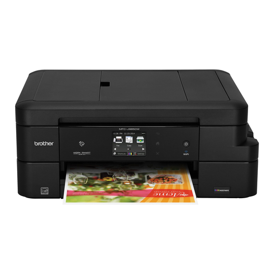 Brother MFC-J985DW Quick Setup Sheet
