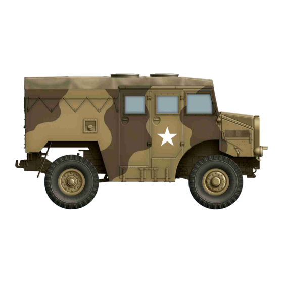 Mirror Models 35400 British Morris C8 Quad MK.III No.5 Assembly Instructions Manual