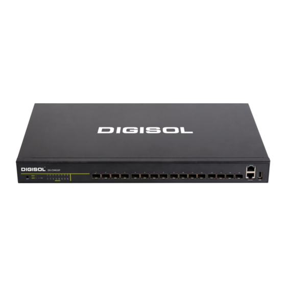 Digisol DG-CS4616F Installation Manual