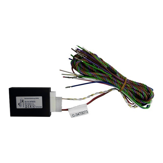 Speedsignal B-339VW01 Installation Manual