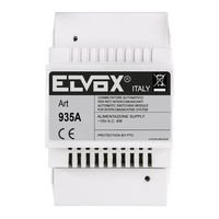 Vimar ELVOX 935A Manual