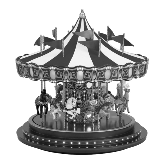 Mr. Christmas Gold Label ANNIVERSARY CAROUSEL Manual