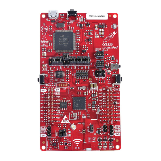 Texas Instruments SimpleLink CC3220 User Manual