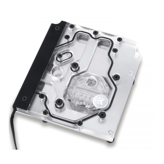 ekwb EK-FB ASUS Z270/Z370 Strix Monoblock Installation Manual