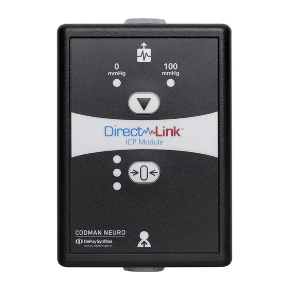 Integra Codman DirectLink Quick Reference Manual