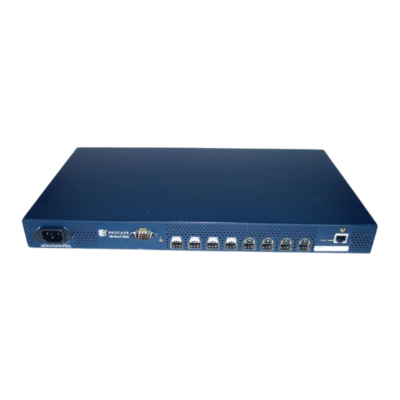 Brocade Communications Systems SilkWorm 3200 Specification Sheet