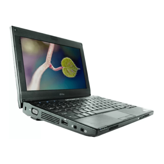 User Manuals: Dell Latitude 2120 Laptop computer