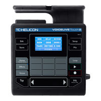 Tc-Helicon VoiceLive Touch2 Quick Manual
