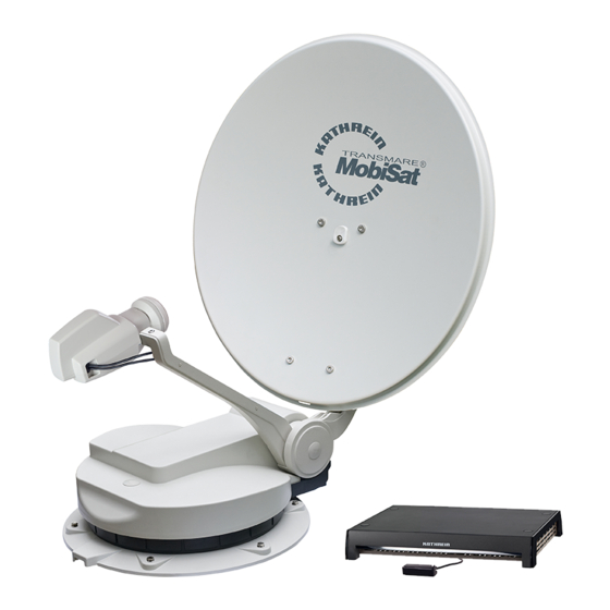 Kathrein HDP 750 GPS Translation Of The Original Operating Manual