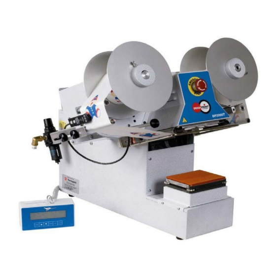 Thermopatch DP-2000-T User Manual