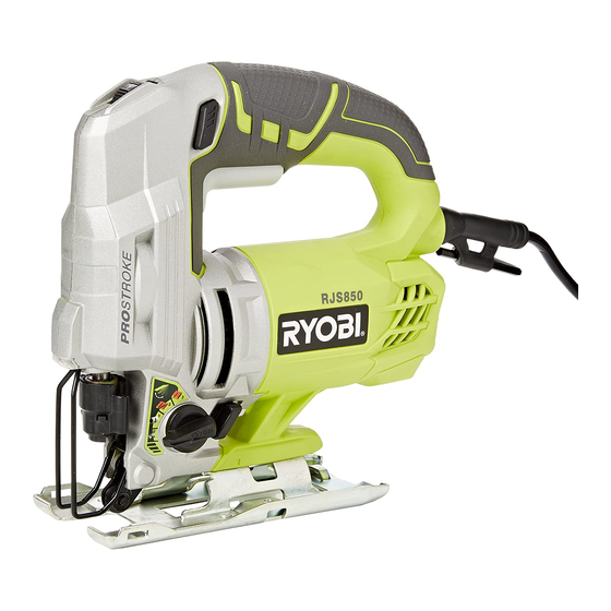 Ryobi RJS950 Original Instructions Manual