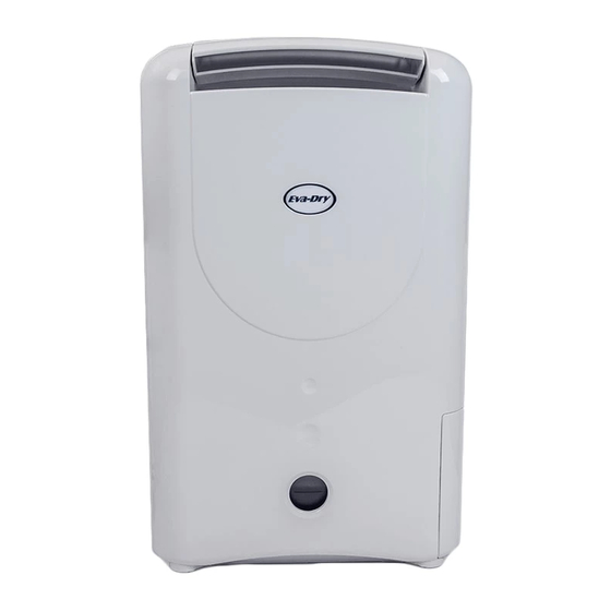 Eva-Dry EDV-4000 User Manual