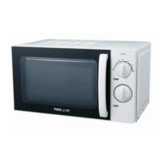 Proline PM202W Operating Instructions Manual