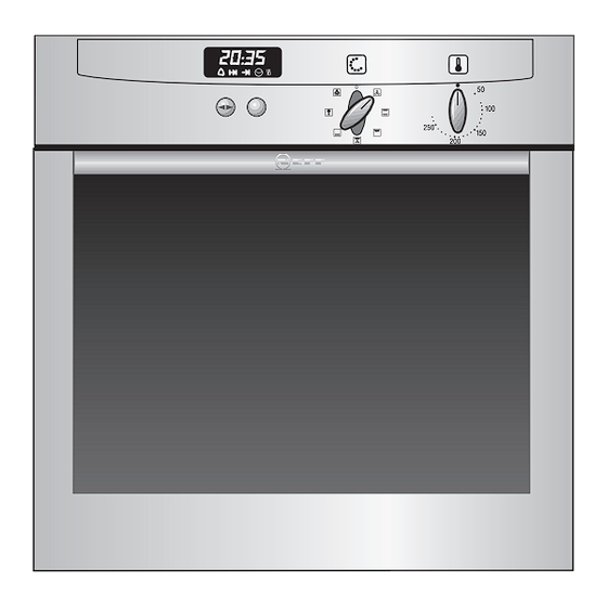 NEFF B 1342 Series Instructions For Use Manual