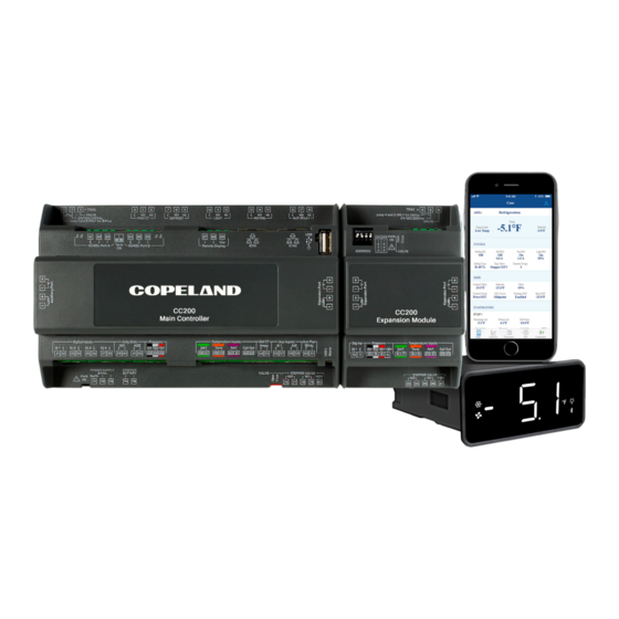 Copeland Case Controller 200 Installation And Operation Manual