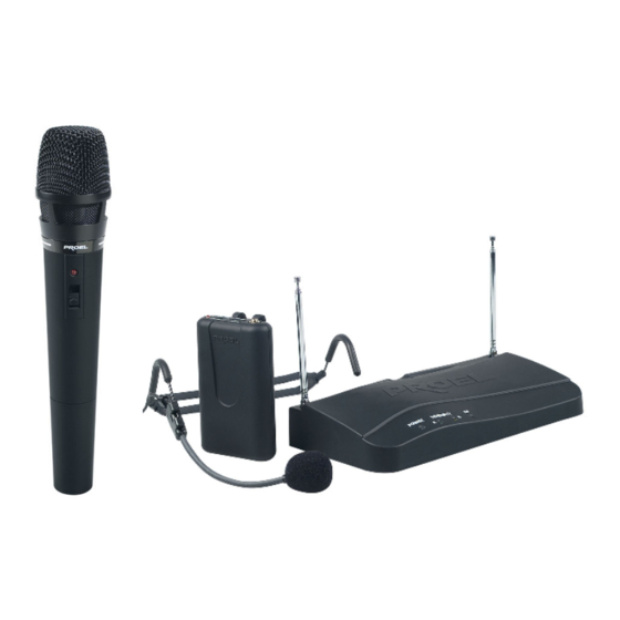 PROEL RM200 User Manual