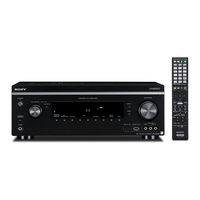 Sony STR-DA1800ES Operating Instructions Manual