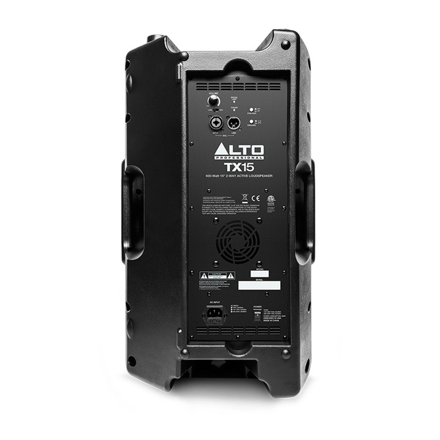 Alto TX15 User Manual