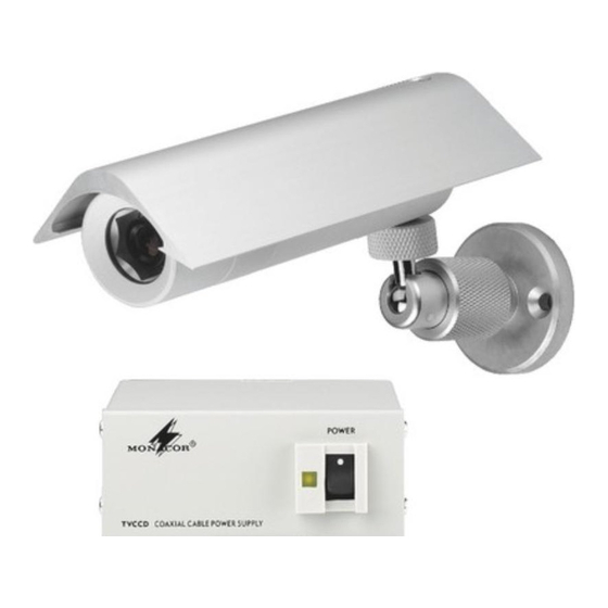 Monacor TVCCD-160S Instruction Manual