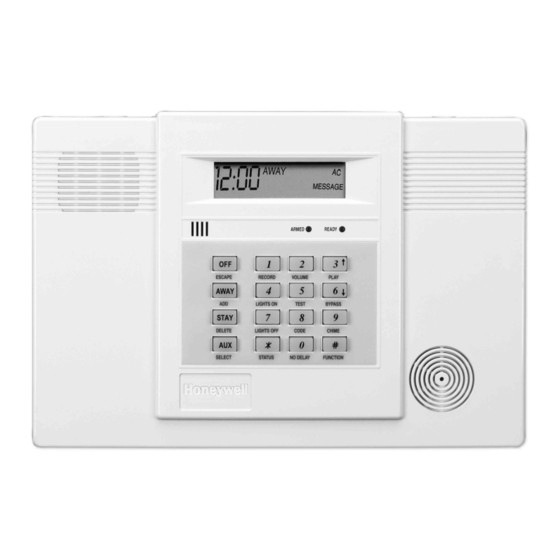 Honeywell LYNXR Installation And Setup Gude