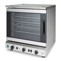 Burco BC 1/1 GN 3.0 kW Convection Oven User Instruction Manual