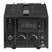 Monacor PS-3030D Instruction Manual