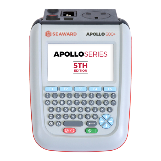 Seaward APOLLO+ Series User Manual