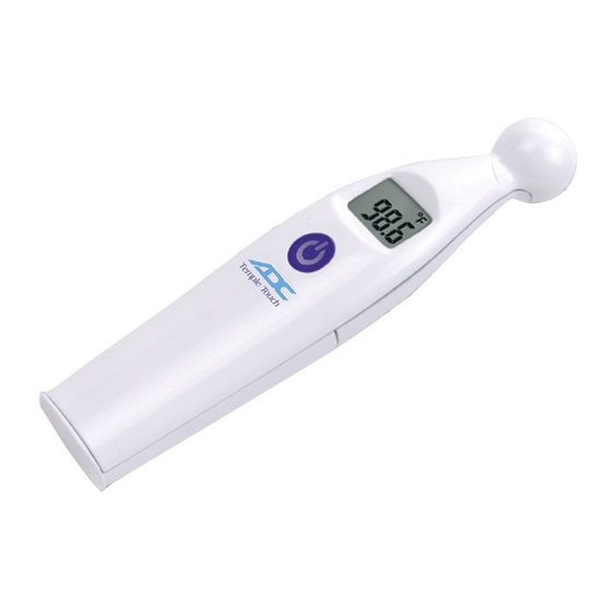 ADC Adtemp 427 Temple Touch Use, Care & Maintenance