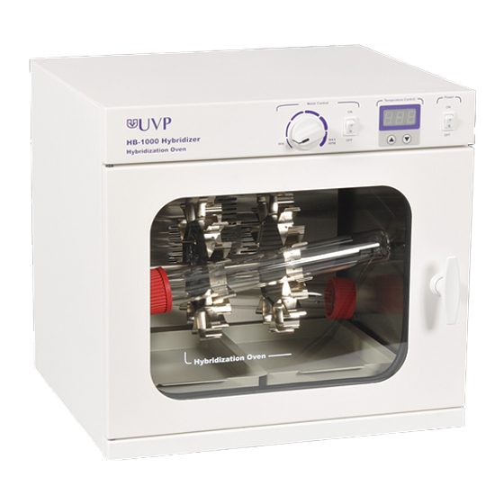 UVP HybriLinker HL-2000 Operating Instructions Manual