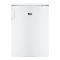 Zanussi ZRG16602WA Installation Instruction