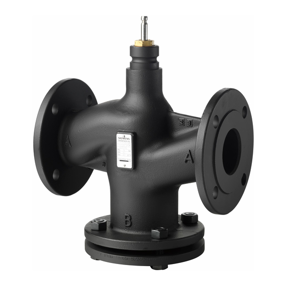 Siemens VVF Series Mounting Instructions