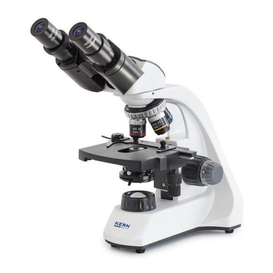 KERN Optics OBT 101 User Instructions