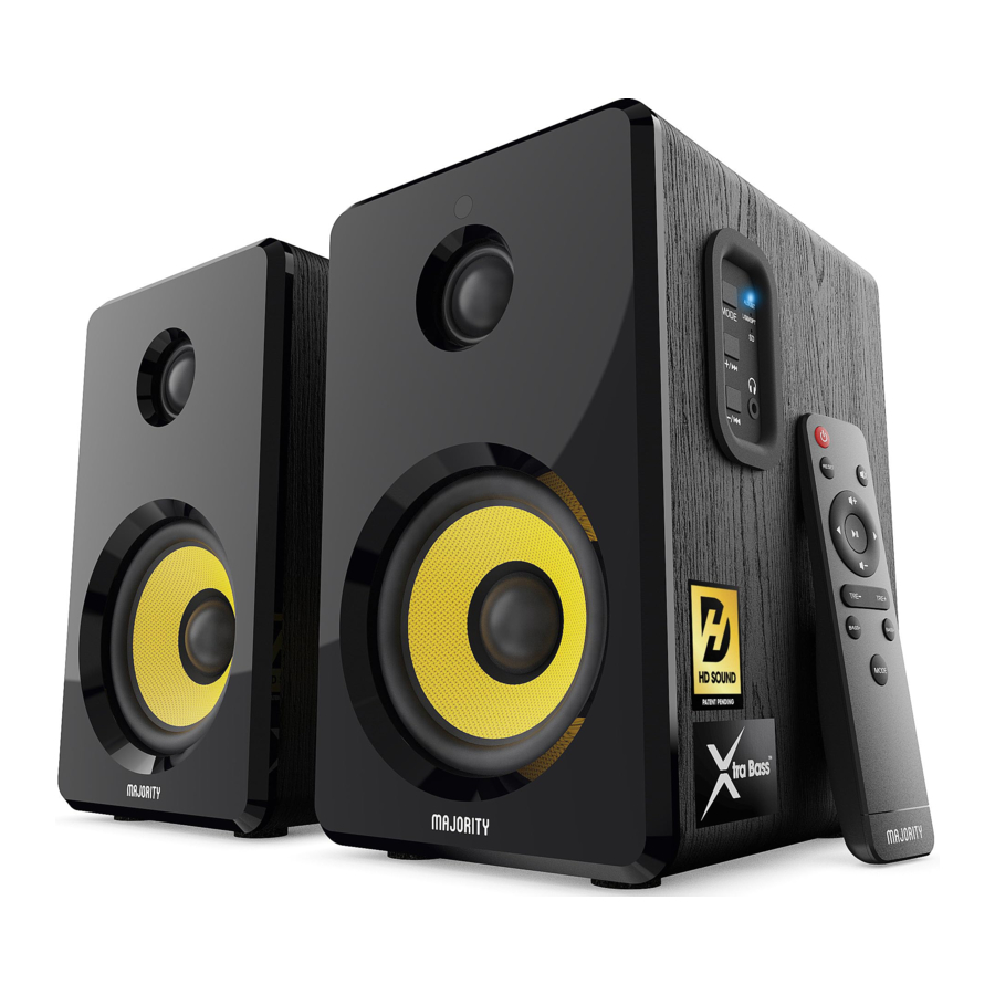MAJORITY D40X - Bookshelf Speakers Manual