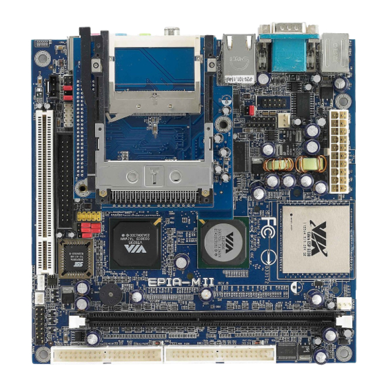 VIA Technologies EPIA MII-Series Mini-ITX Operating Manual