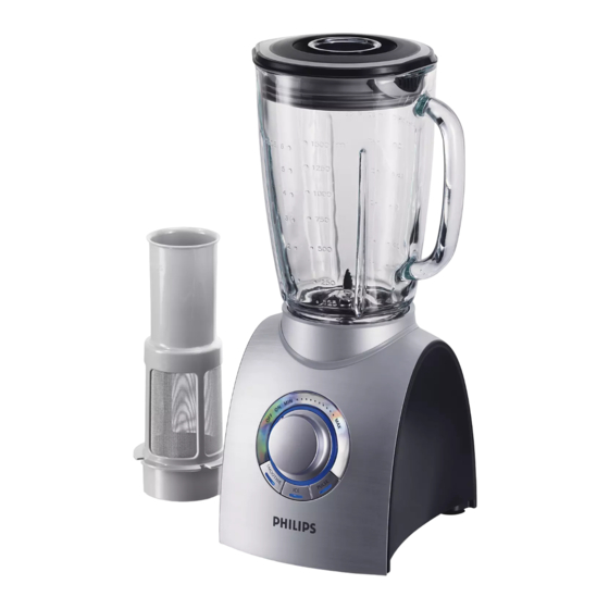 Philips HR2094 Instructions For Use Manual