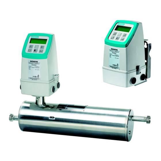 Siemens MASS 6000 IP67 Quick Start Manual