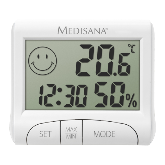 Lanaform Thermo-Hygrometer Instruction Manual