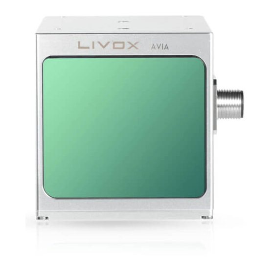 Livox LIVOX LIDAR AVIA Manuals
