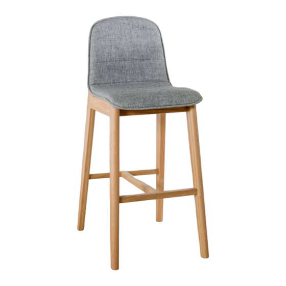 Mocka Vera Bar Stool Assembly Instructions