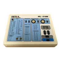METRON PS-416M User & Service Manual