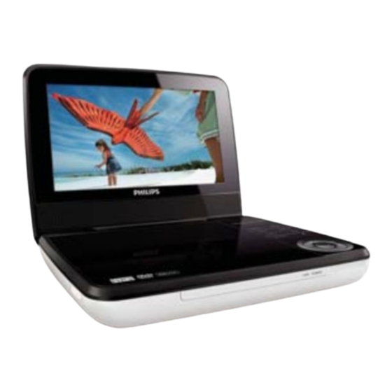 User Manuals: Philips PD7030/94 Portable DVD Player