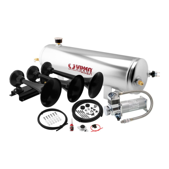 Vixen Horns VXO8330O/3418B Installation Manual