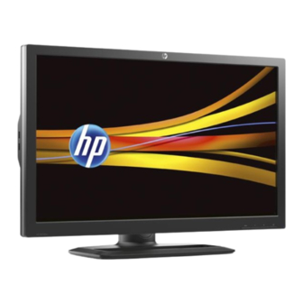 HP ZR2740w Manuals