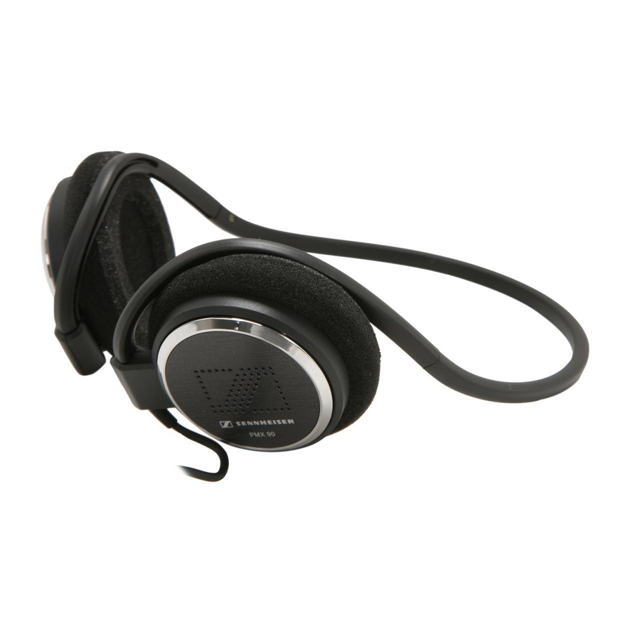 Sennheiser PMX 90 Specifications