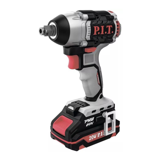 P.I.T. PIW20H-300B/1 Operation Manual