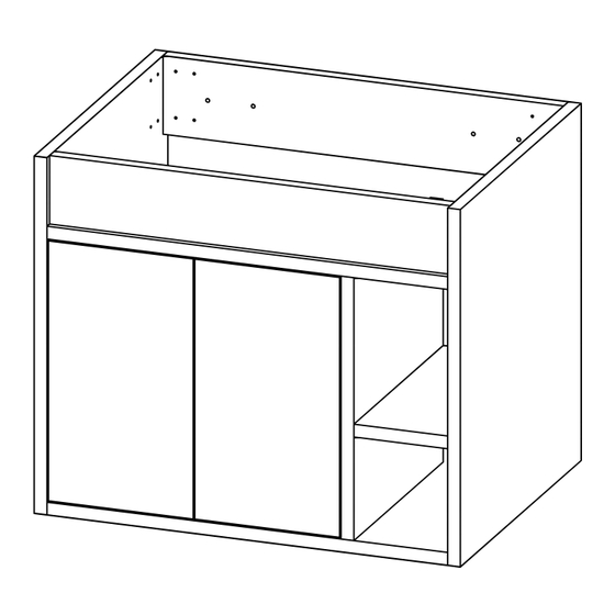 CORONA MUEBLE TANTRA 60 Assembly Instructions Manual