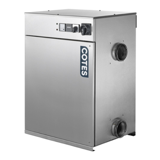 Cotes CR100 Installation And Instruction Manual